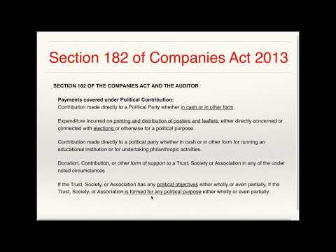 Understanding the 182 Companies Ordinance: Key Information and Implications