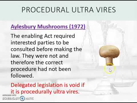 Understanding the Key Controls of Delegated Legislation