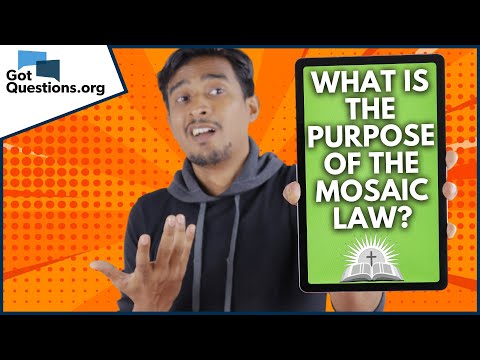 Understanding the Origin and Significance of Mosaic Law