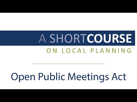 The Significance of Public Hearings in Local Government Planning Process