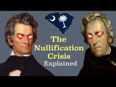 Main Point of Contention in Nullification Crisis of 1832 and Little Rock High School Integration