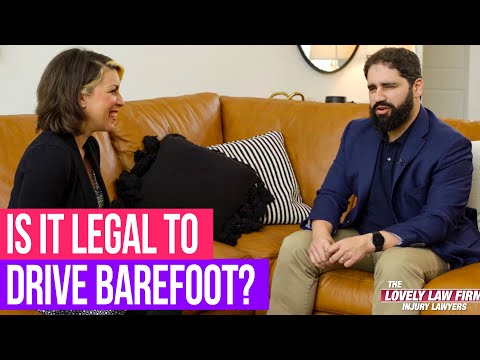 Understanding the Legality of Driving Barefoot