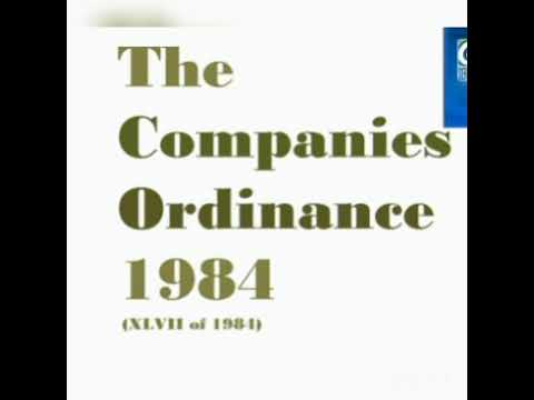 Understanding Section 102 of the Companies Ordinance: A Comprehensive Overview