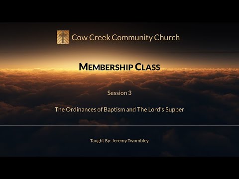 The Ordinances of Baptism and the Lord's Supper: A Comprehensive Overview