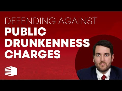 The Legal Consequences of Public Intoxication