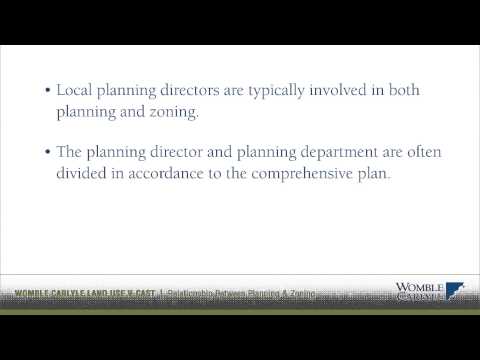 Understanding the Relationship Between Land Use Planning and Zoning in Local Government Settings