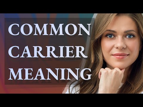 Understanding Common Carrier Law: Key Principles and Applications