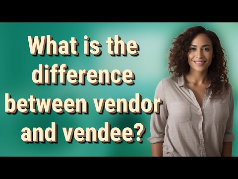 Understanding the Legal Definition of Vendor