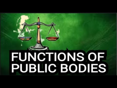 Understanding the Functions of a Public Law Body