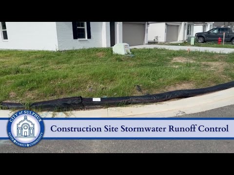 The Impact of Construction Site Stormwater Runoff on Local Water Quality
