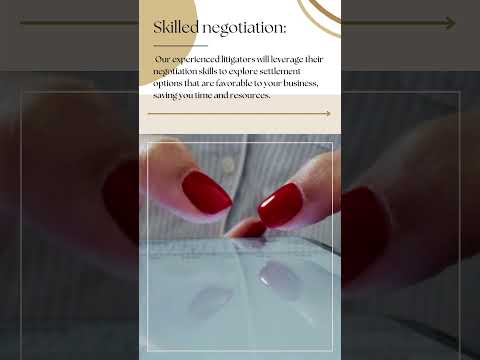 Expert Business Litigation Law Firm Services