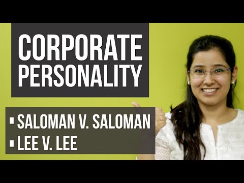 Understanding Corporate Personality in Company Law: A Comprehensive Overview