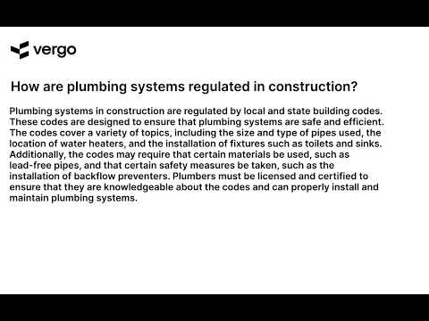 Understanding Regulations for Plumbers: Compliance Guidelines and Requirements