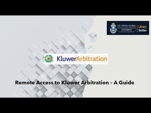 Ultimate Guide to Accessing Kluwer Arbitration Login Page