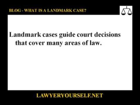 Understanding the Definition of Landmark in Laws