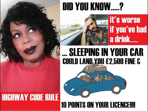 Understanding the legality of sleeping in your car in the UK