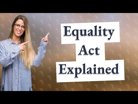 The Purpose of the Gender Equality Act: Unveiling Its Objectives