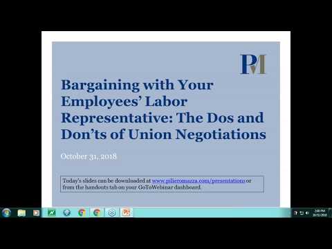 Understanding the Laws of Union Contract Negotiations