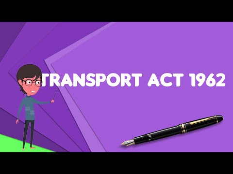 Understanding the Transportation Act in England: Key Information and Details