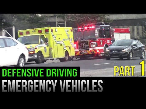 Proper Response to Emergency Vehicles with Blue Lights Behind You: A Helpful Overview
