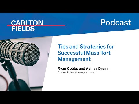 Effective Strategies for Mass Tort Trial Lawyers