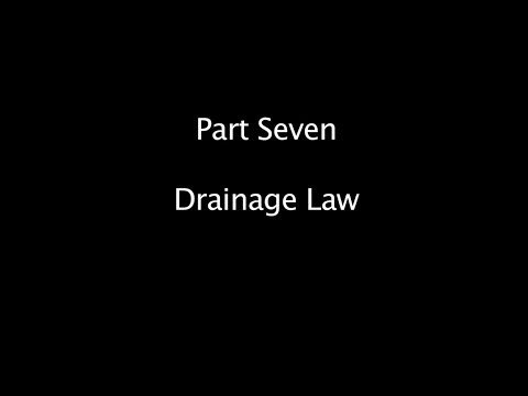 Understanding the Common Law Right to Drainage for Property Owners