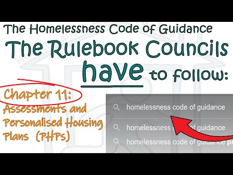 Chapter 11 Code of Guidance for Homelessness: Everything You Need to Know