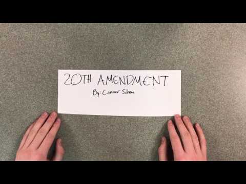 Understanding the 20th Amendment: Key Insights and Implications
