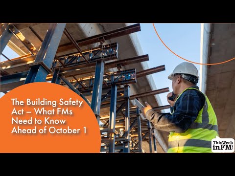 Key Information on the Building Safety Act Effective October 1, 2023