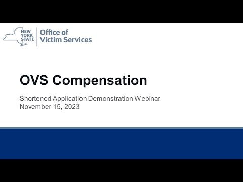 Understanding OVS Victim Compensation: Eligibility and Process
