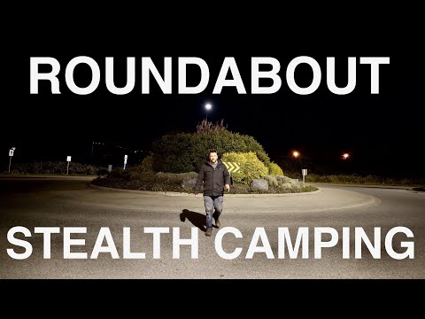 Understanding the legality of camping on roundabouts