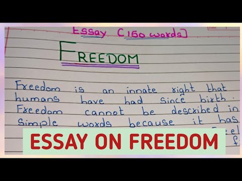 Exploring the concept of freedom of speech in a 100-word paragraph