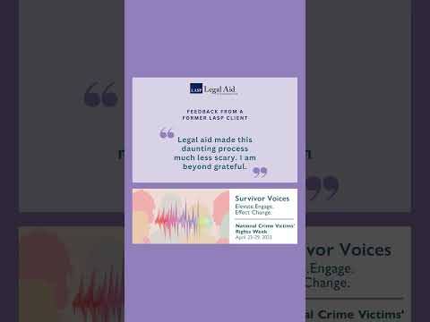 Crime Victims Rights Week 2023: Advocate for Justice and Support