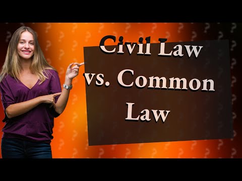 Differences Between Civil Law and Common Law: Key Contrasts Explained