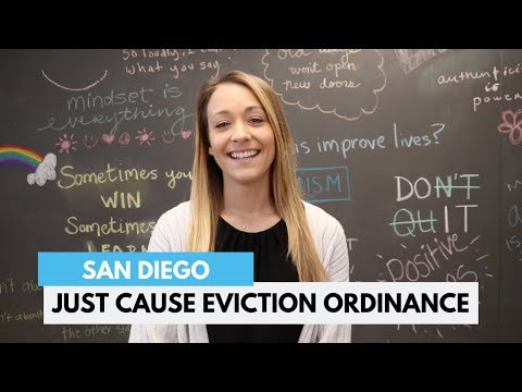 Understanding the San Diego Just Cause Eviction Ordinance: An Overview