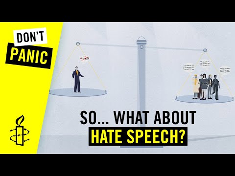 Understanding the Relationship Between Freedom of Speech and Hate Speech