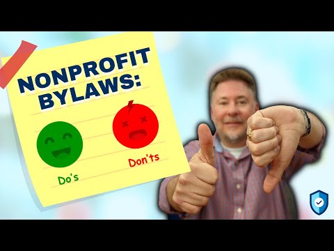 Essential Bylaws for 501c3 Organizations