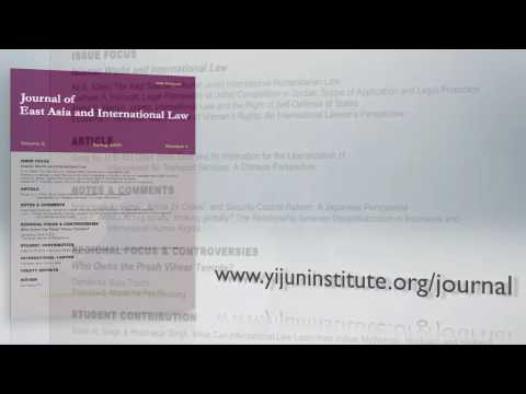 Asian Journal of International Law: A Premier Publication for Legal Scholars and Professionals