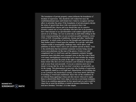 Understanding the Rights of Freedom of Speech on Private Property