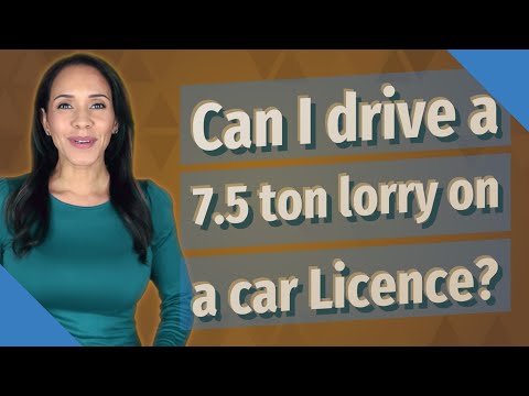 Update on Potential Law Changes for 7.5 Tonne Lorries