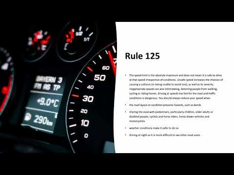 Understanding Rule 124 of the Highway Code