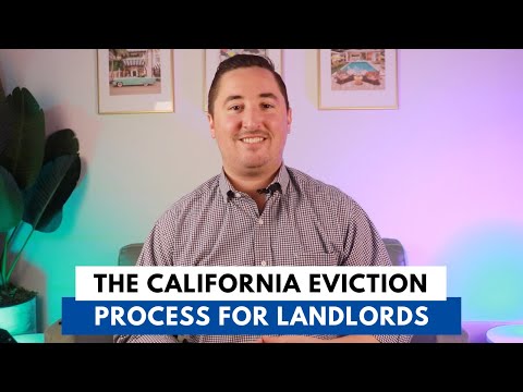 Steps to Legally Evict a Tenant in California