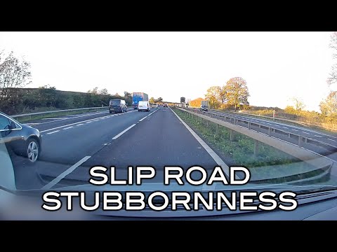 Understanding the legality of stopping on a slip road