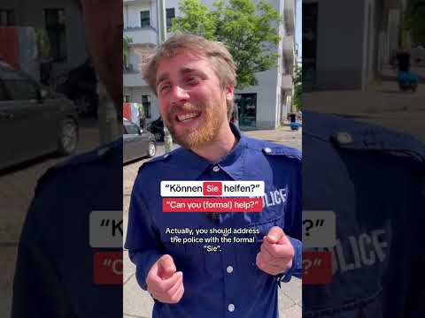 Understanding the legality of addressing police as 'du' in Germany