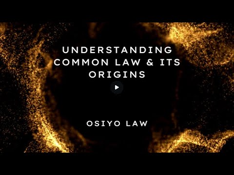 Understanding Common Law as the Legal System for the Everyday Person