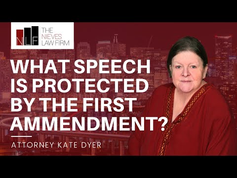 What Speech is Excluded from First Amendment Protection