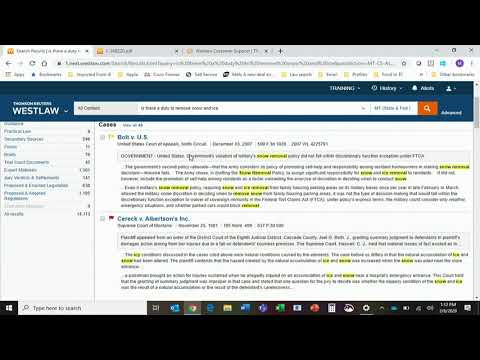Optimizing Your Legal Research with Westlaw Precedents