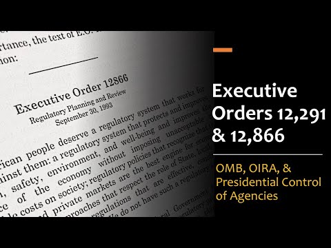 The Impact of Government Executive Orders on Policy and Regulation