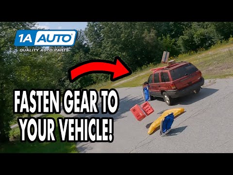 Understanding the legality of tying items to your car roof in the UK