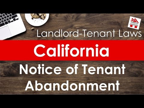 Understanding California's Abandonment Law: What You Need to Know